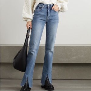 Anine Bing Roxanne Jeans - Size 24 - Indigo